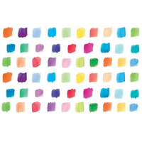 WallPops Swatches Wall Art Kit, Multicolor-Colorful geometric wall art kit with a watercolor effect