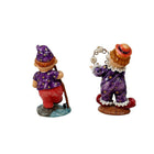 CTG Brands Porcelain Poly Clown Figurine Set, 16 Styles, 4.5", Multicolour, 16 Pack-Display: place them on your bedroom dresser, kitchen or bathroom countertop, living room shelf, or coffee tables