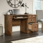 Sauder 53"W Palladia Desk - Vintage Oak-Vintage Oak finish
