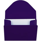 JAM Paper Plastic Business Card Case, Purple, 5 Pack (291618970g)-Material: Plastic