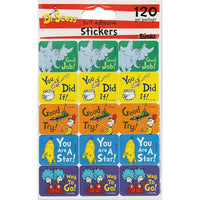Eureka Stickers Dr Seuss Success, 1440 Pack (EU-658017)-Motivational, educational