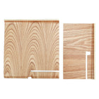 Cathay Importers Bentwood KD Tablet Stand - Light Brown-There will be variations in the wood colour and grain pattern