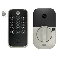 Yale 420 Assure Lock 2 Touch with Bluetooth - Keyed - Satin Nickel-Unlock with your fingerprint with a 99 percent accuracy and less than 0.5 seconds recognition time