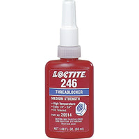 Loctite Threadlocker 246 High Temperature, Blue, Medium, 21 G., Bottle - 4 Pack-Colour: Blue