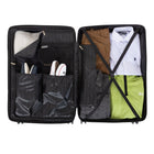 Air Canada Milan 28" Hardside Spinner Luggage - Black-TSA lock for enhanced security during your travels