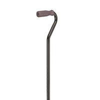 Drive Medical Foam Grip Four Point Cane-Black, Aluminum
