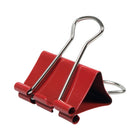 JAM Paper Binder Clips, Medium, 1.25"/32mm, Red, 30 Pack-4