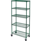 Kleton - Chariots En Treillis Métallique, Fini Époxy, 60po x 92po x 18po, Capacité 800 Lb-Capacité 800 lb