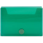 JAM Paper Large Business Card Holder, 2.25 x 3.25 x 1, Green (245232762)-Size: 2-1/4 x 3-1/4 x 1 inches