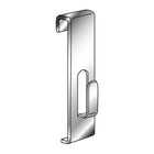 Wamaco Gridwall Flush Hook - Chrome - 40 Pack-Hang framed pictures, signage and packaged products