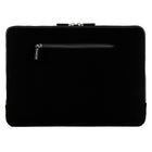 Vangoddy 13.3" Microsuede Laptop Sleeve - Black-Compartments for three SD cards. Four slots for credit/business cards. Universal cellphone compartment