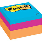 Post-it Notes Cube- 2" x 2" - Orange Wave - 400 Sheets-Great for jotting notes, phone numbers, e-mail addresses or everyday reminders
