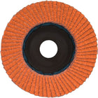 Norton Flap Discs - Quick Trim Sg Blaze R980P, 4-1/2" x 7/8", Type 27, 80 Grit, Ceramic - 12 Pack-Abrasive Material: Ceramic