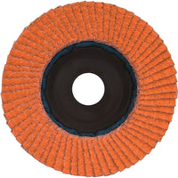Norton Flap Discs - Quick Trim Sg Blaze R980P, 4-1/2" x 7/8", Type 27, 80 Grit, Ceramic - 12 Pack-Abrasive Material: Ceramic