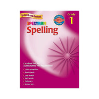 Carson Dellosa "Spectrum: Spelling" Workbook, Grade 1-Renforcez les compétences de votre enfant en première année avec Spectrum Spelling