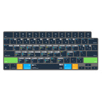 JCPal VerSkin Adobe Photoshop Shortcuts Keyboard Protector for MacBook Pro 14"/16"(2021/2023) and MacBook Air 13"/15"(2022/2023/2024)-Form fitting and ultra thin (0.3mm) skin protects keyboard from liquids, dust and debris