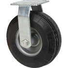 Kleton Flat-Free Casters, Rigid, 8" (203.2 Mm), Flat-Free, 275 Lbs. (125 Kg.) - 3 Pack-Bolt Hole Size 13/32" (10.32 mm)