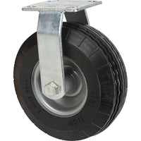 Kleton Flat-Free Casters, Rigid, 8" (203.2 Mm), Flat-Free, 275 Lbs. (125 Kg.) - 3 Pack-Bolt Hole Size 13/32" (10.32 mm)
