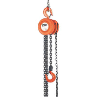 CM Industries – Palans à chaîne manuelle, levée 20 pi, 10 000 lb (5 tonnes) (2234)-Capacité : 10 000 lb (5 tonnes)