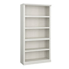 Sauder Sauder Select Bookcase - Glacier Oak -Three adjustable shelves allow versatile storage and display options. 