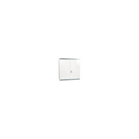 Reliance Medical 215 Metal First Aid Lockable Double Door Wall Cabinet, Extra Large, White-Extra Large Metal First Aid Wall Cabinet with Built in 15 Shelves