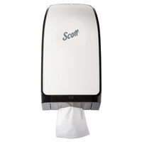 Scott Control Hygienic Bathroom Tissue Dispenser, White-1 Scott Control Hygienic Toilet Paper Dispenser System