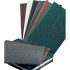 Norton Bear-Tex Hand Pads, Silicon Carbide, 6" x 9", Medium Grit - 36 Pack-Abrasive Material: Silicon Carbide