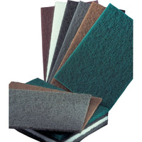 Norton Bear-Tex Hand Pads, Silicon Carbide, 6" x 9", Medium Grit - 36 Pack-Abrasive Material: Silicon Carbide