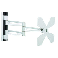 TygerClaw 23" to 37" Full Motion Wall Mount, 12" x 10" x 3", Silver-Medium size Full-Motion wall mount