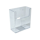 Azar Acrylic Desktop/Wall Mount Deep File Holder, 4/Pack (252415)-Magazine Sized Wall  Mount Holder