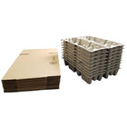 Canpaco Pulp Wine Shippers - 10 Trays And 10 Cartons - 1 Bottle Pack-fits 750 ML size bottles