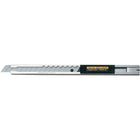 OLFA Standard-Duty Precision Knife, 9 Mm, Stainless Steel, Stainless Steel Handle - 12 Pack-Blade Material: Stainless Steel