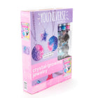Horizon YOUniverse Crystal - Growing Jewelry-Once your crystals grow big and beautiful, get creative with colouring dyes, sparkling elastic, and silver chains to make your accessories completely your own.