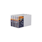 QuickFit Angle D-Ring Binder - White - 3-Ring - Ledger Size - 11" W x 17" L - 1 1/2" Capacity-3 ring, D-ring, Locking rings