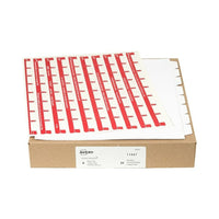 Avery Index Maker Print And Apply Clear Label Dividers - 8 Tabs - 25 Sets - White (11447)-Easy to customize with free quick-fill templates and designs using Design & Print Online Software