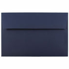 JAM Paper A10 Invitation Envelopes, 6 x 9.5, Navy Blue, 1000 Pack (LEBA867B)-Navy blue