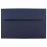 JAM Paper A10 Invitation Envelopes, 6 x 9.5, Navy Blue, 1000 Pack (LEBA867B)-Navy blue