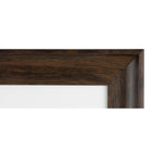 kieragrace Austin Archer Photo Frame - 8" x 10", Matted for 5" x 7", Walnut Finish-Sawtooth hangers for vertical or horizontal wall hanging