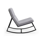 Plata Import Fabric Rocking Chair-Lounge Chair