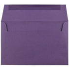 JAM Paper A8 Invitation Envelopes, 5.5 x 8.125, Dark Purple, 100 Pack (563912510g)-Size: A8 (5 1/2" x 8 1/8")