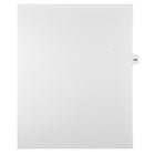 Mark Maker Legal Tabs - Letter Size - White - 1/15th cut - 25 tabs per package - 5 packages Pack - Number 126-White Single Tabs
