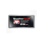 WeatherTech ClearCover License Plate Frame and Cover, Chrome and Black-Nearly indestructible license plate frame and clear protective lens