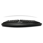 Adesso WKB-1150CB Tru-Form Media 1150 Wireless Ergo Mini Trackball Keyboard and Optical Ergo Mouse Bundle-Ergonomic & Compact Size with Split Key Design encourages natural position of hands, wrists and forearms for maximum comfort