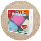 Sandtastik Classic Coloured Sand, 25 lb (11.3 kg) Box, Silver-Fine grain with natural sparkle throughout