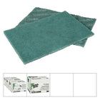 Scotch-Brite Commercial General Purpose Scouring Pads - 6" x 9" - Green - 20 Pack-Non-rusting and resilient, this synthetic pad is an ideal replacement for steel wool or stainless steel scrubbers.