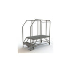 Plateforme de travail mobile de Tri-Arc, 2 marches, 20 x 47 po (WLWP122448SL)-Matériau du cadre : Acier