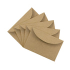 JAM Paper 3drug Mini Small Envelopes, 2 5/16 x 3.63, Brown Kraft Paper Bag Recycled, 100 Pack (5207691A)-Closure: Gum