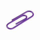 JAM Paper Colored Standard 1" Paper Clips - Purple - 2 Packs of 100-These colorful paperclips are great for organizing papers at home, school, or the office