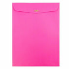 JAM Paper - Enveloppes colourées 9 x 12 avec fermeture à fermoir - Rose vif ultra fuchsia - Paquet de 50-Taille: 9 x 12 pouces