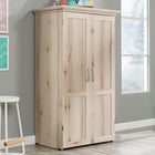 Sauder Select Craft Armoire - 61.57" H - Pacific Maple (430445)-Pacific Maple - Engineered Wood
